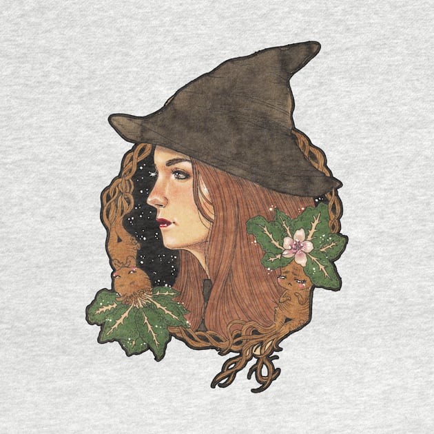 Mandrake Witch by milbethmorillo